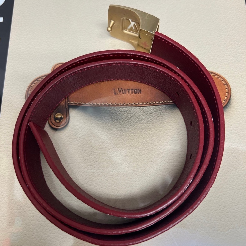 Louis Vuitton Multicolor REVERSIBLE Belt Size 90/36 - Picture 5 of 11